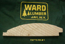 Ward Pine Mill - White pine Log Siding Pattern