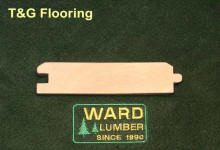 Ward Lumber - White pine Tounge & Groove T&G Flooring