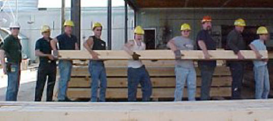 Ward Lumber Crew - White Pine Mil - Ward Lumber